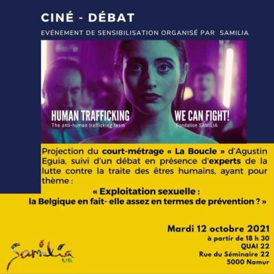 12 Oct 2021 - Séance ciné-débat : l’exploitation sexuelle, la Belgique en fait-elle assez en termes de prévention?